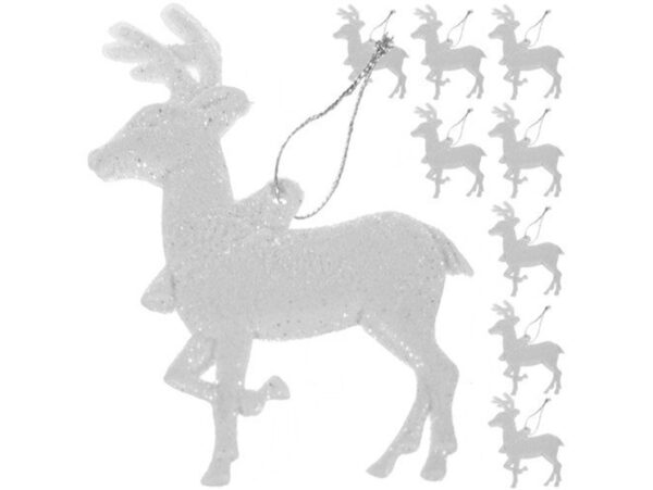 ZAWIESZKI CHOINKOWE RENIFERY 9SZT