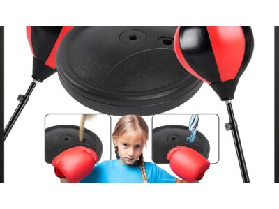 ZESTAW BOKSERSKI DLA DZIECI GRUSZKA 70-104 RĘKAWICE POMPKA