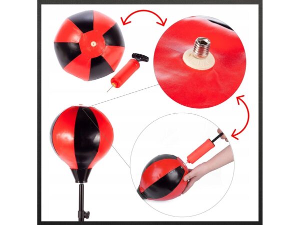 ZESTAW BOKSERSKI DLA DZIECI GRUSZKA 70-104 RĘKAWICE POMPKA