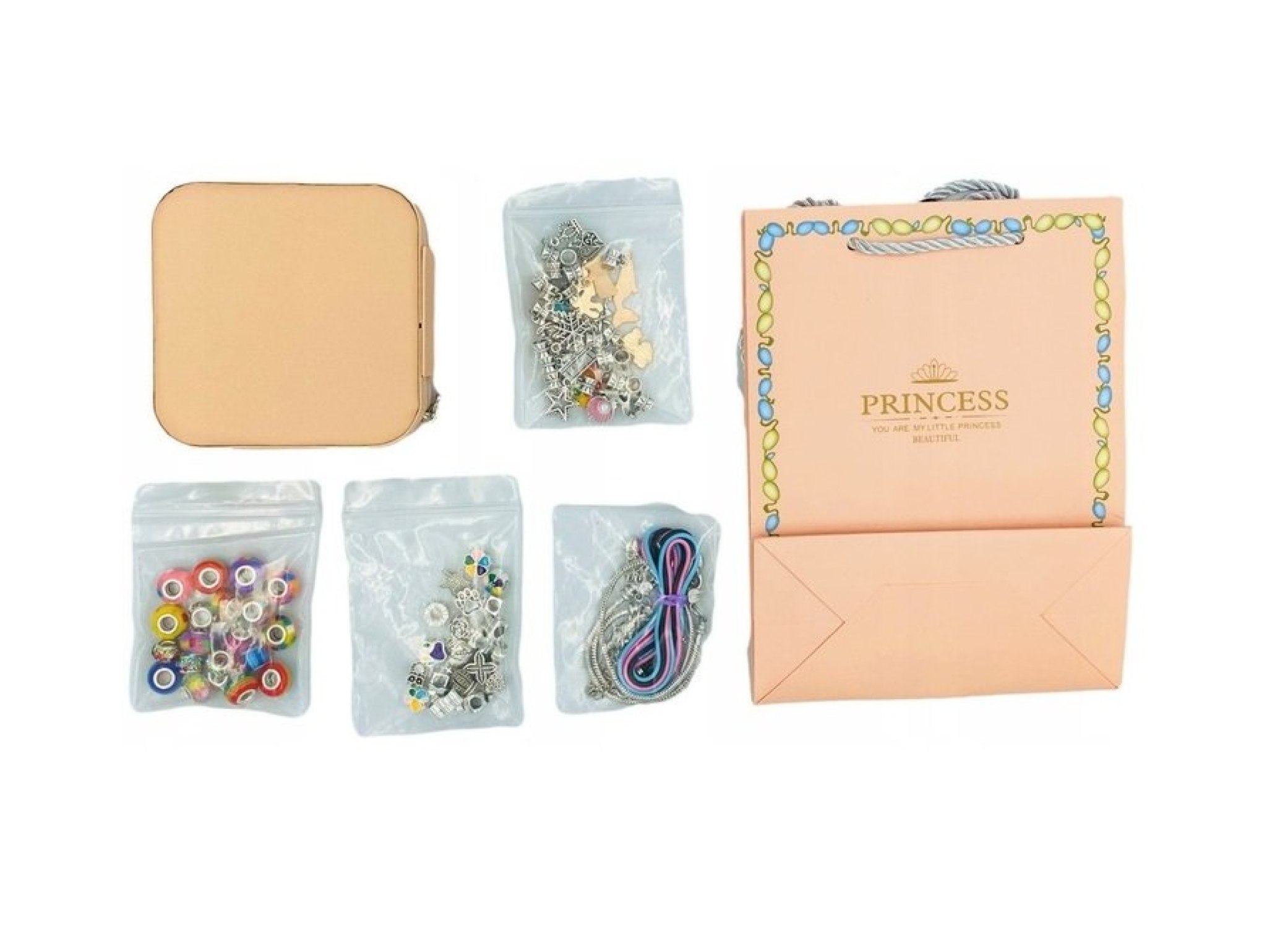 ZESTAW KORALIKÓW DO ROBIENIA BRANSOLETEK 66EL