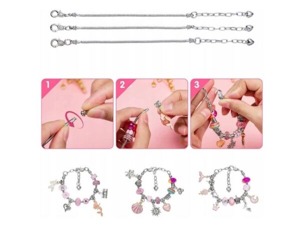 ZESTAW KORALIKÓW DO ROBIENIA BRANSOLETEK 66EL