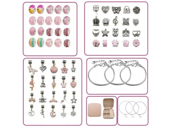 ZESTAW KORALIKÓW DO ROBIENIA BRANSOLETEK 66EL