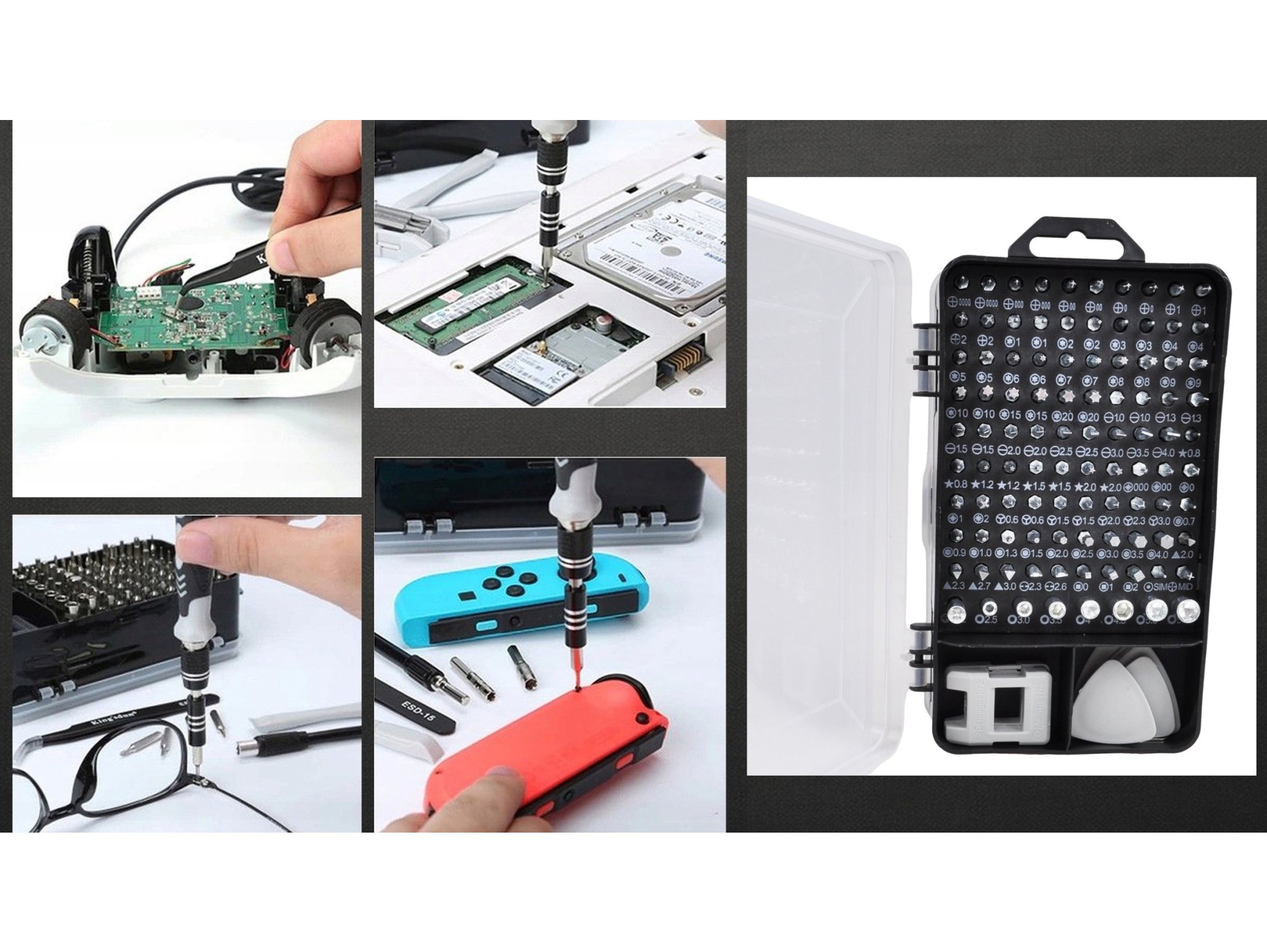 ZESTAW ŚRUBOKRĘTÓW PRECYZYJNYCH 115W1