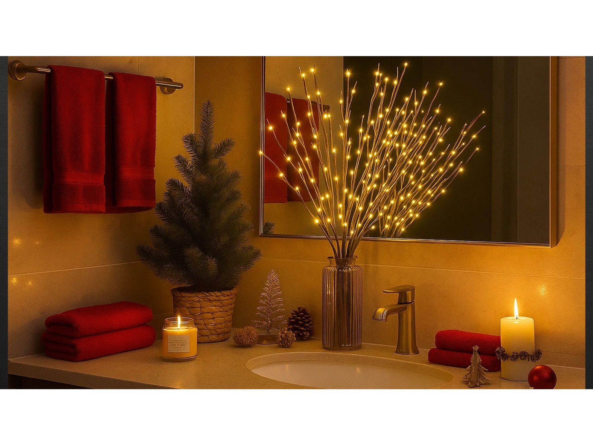 ZESTAW ŚWIĄTECZNY DO ŁAZIENKI 1