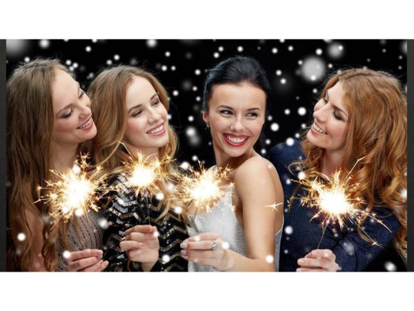 ZIMNE OGNIE 40 DŁUGIE WESELE ŚLUB ŚWIĘTA KARNAWAŁ