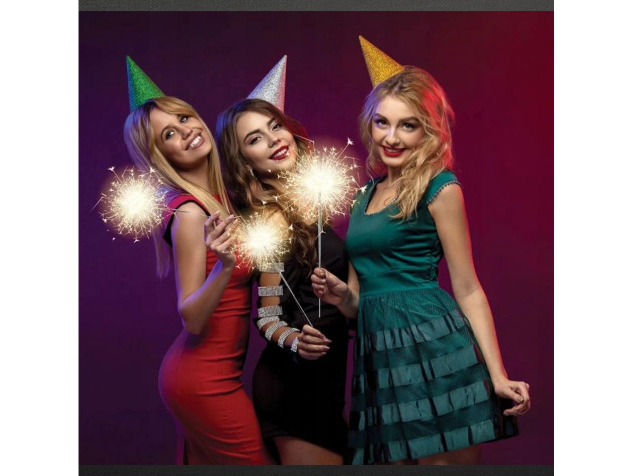 ZIMNE OGNIE 40 DŁUGIE WESELE ŚLUB ŚWIĘTA KARNAWAŁ