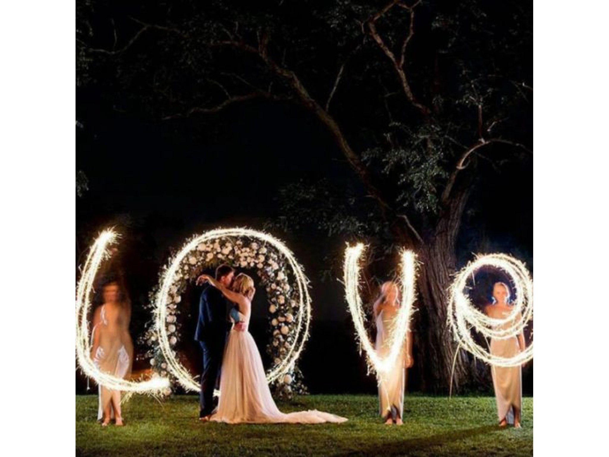 ZIMNE OGNIE 40 DŁUGIE WESELE ŚLUB ŚWIĘTA KARNAWAŁ