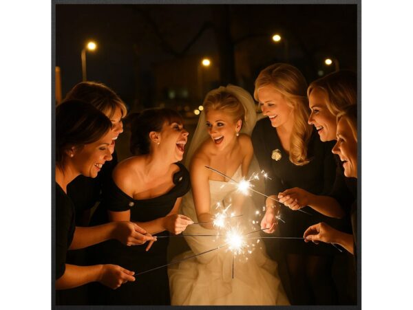 ZIMNE OGNIE 40 DŁUGIE WESELE ŚLUB ŚWIĘTA KARNAWAŁ