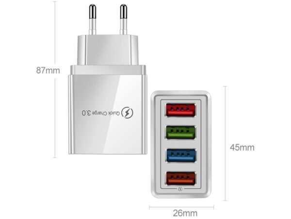 ŁADOWARKA 4xUSB 3.0 5V