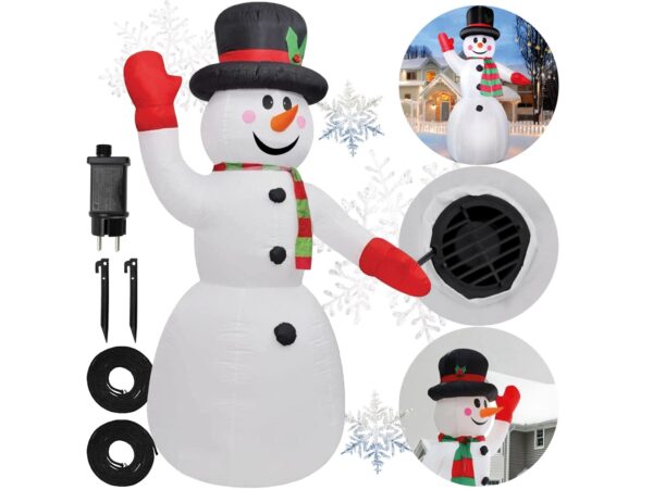 DMUCHANY BAŁWAN LED 180CM