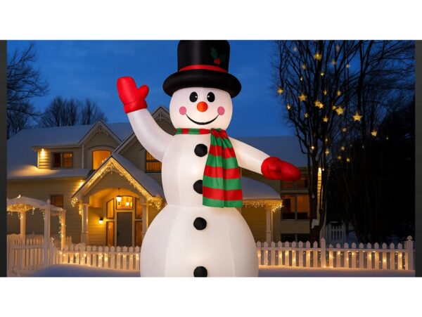 DMUCHANY BAŁWAN LED 180CM