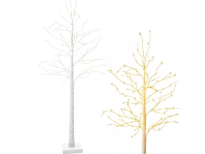 DRZEWKO LED ŚWIĄTECZNE BRZOZA 60x10CM