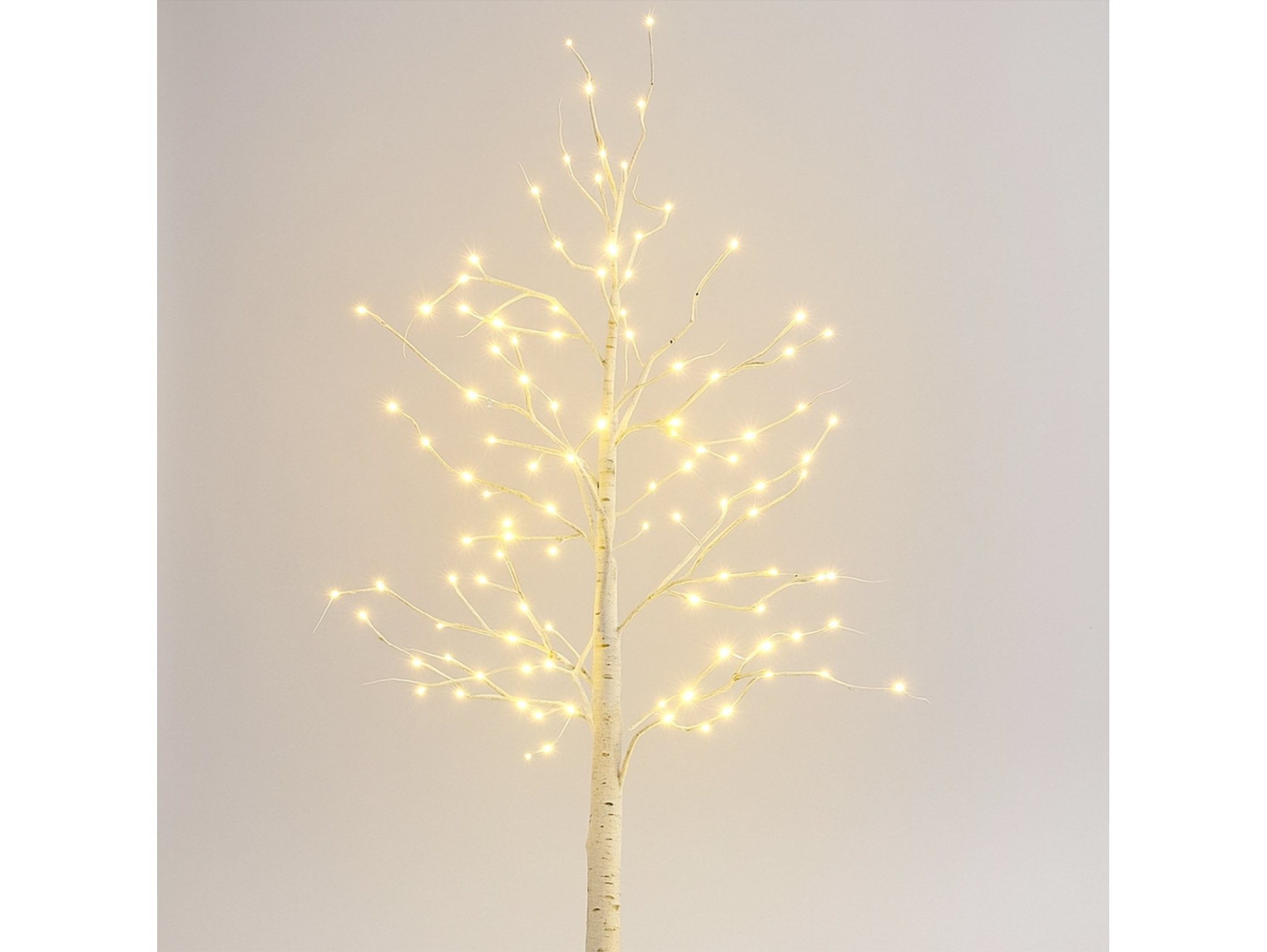 DRZEWKO LED ŚWIĄTECZNE BRZOZA 60x10CM - z wtyczką