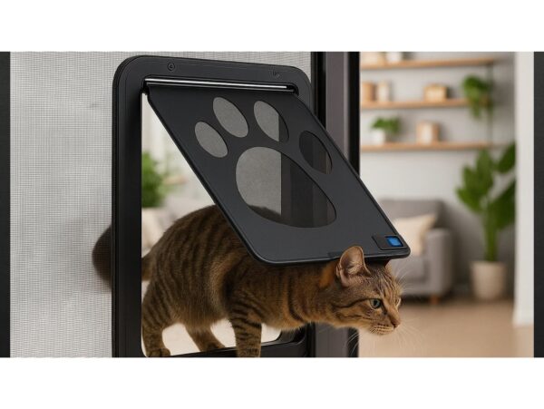 DRZWICZKI DRZWI WAHADŁOWE KLAPKA DLA KOTA PSA 29x24cm