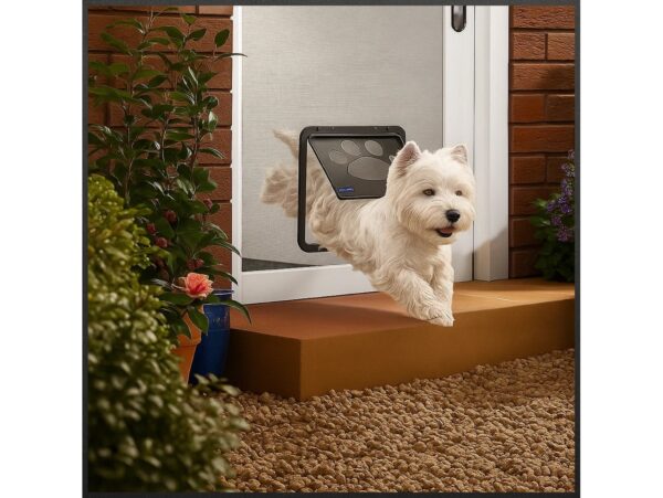 DRZWICZKI DRZWI WAHADŁOWE KLAPKA DLA KOTA PSA 29x24cm