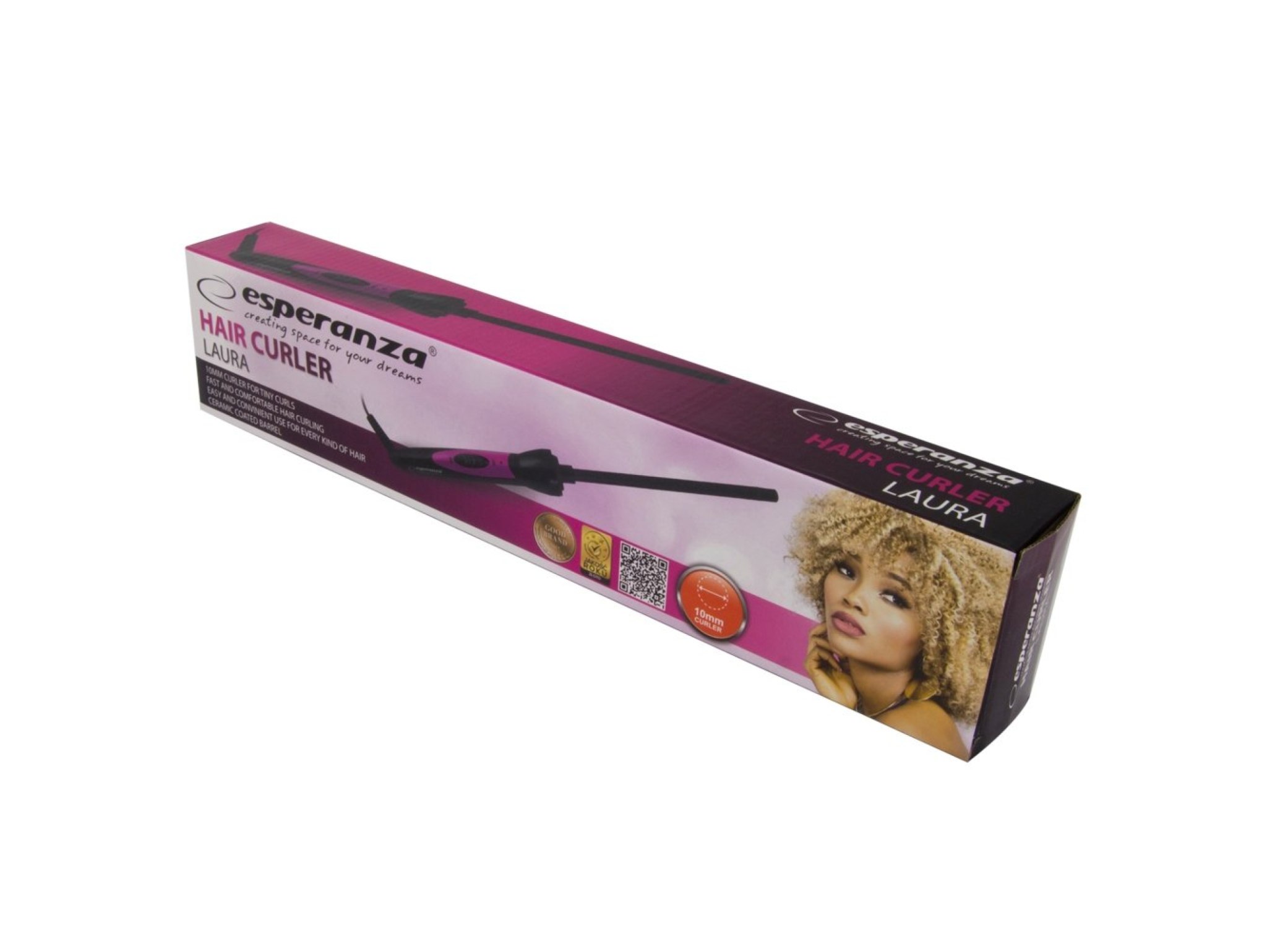 ESPERANZA LOKÓWKA DO WŁOSÓW 10MM LAURA