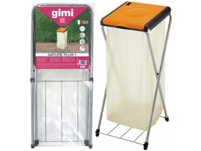 GIMI NATURE 1 PLUS STOJAK NA WORKI NA ŚMIECI/GIMI NATURE 1 PLUS POMARAŃCZOWY GM 154395 5905399715182