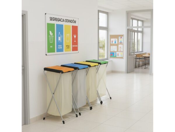 GIMI NATURE 1 PLUS STOJAK NA WORKI NA ŚMIECI/GIMI NATURE 1 PLUS POMARAŃCZOWY GM 154395 5905399715182