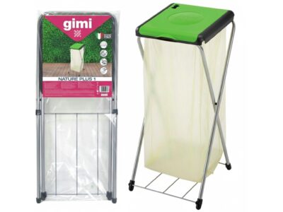 GIMI NATURE 1 PLUS STOJAK NA WORKI NA ŚMIECI/GIMI NATURE 1 PLUS ZIELONY GM 154395 5905399715168