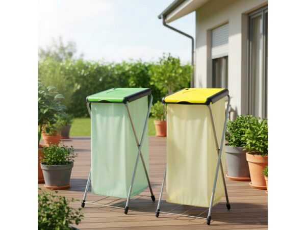 GIMI NATURE 1 PLUS STOJAK NA WORKI NA ŚMIECI/GIMI NATURE 1 PLUS ZIELONY GM 154395 5905399715168