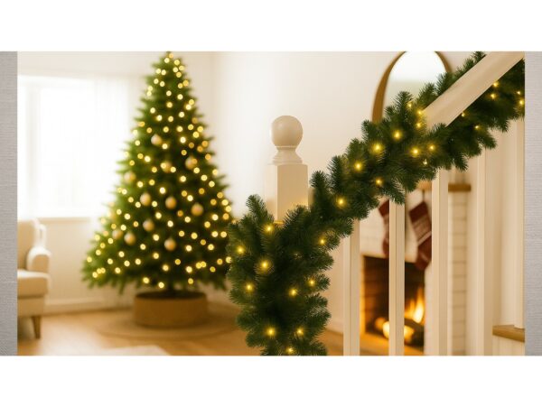 GIRLANDA CHOINKOWA SZTUCZNA 2,7m