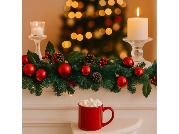 GIRLANDA CHOINKOWA SZTUCZNA 2,7m