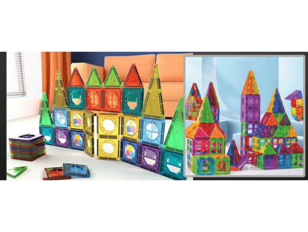 KLOCKI MAGNETYCZNE KONSTRUKCYJNE 3D 56EL