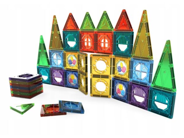 KLOCKI MAGNETYCZNE KONSTRUKCYJNE 3D 56EL