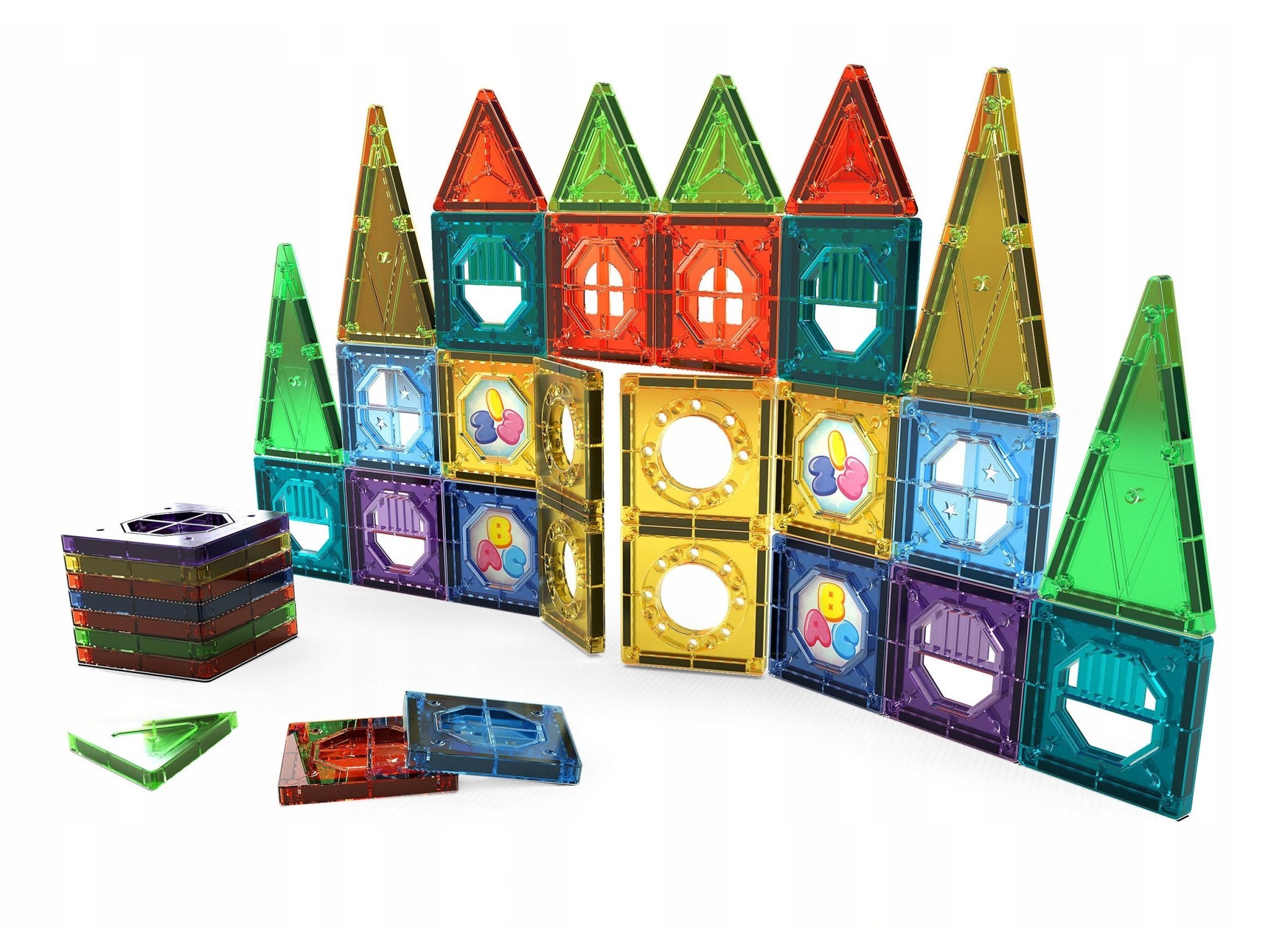 KLOCKI MAGNETYCZNE KONSTRUKCYJNE 3D 56EL