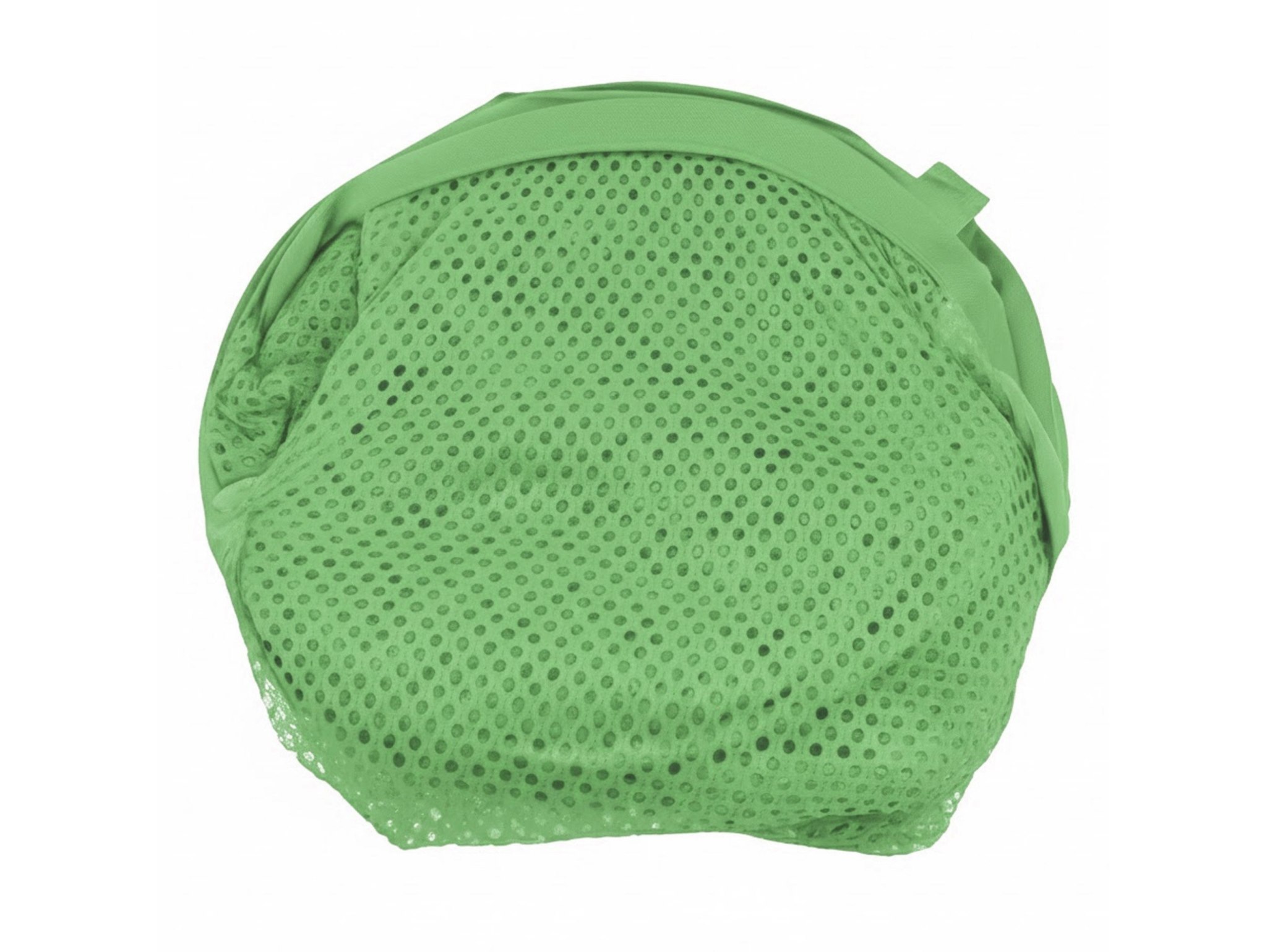 KOSZ NA ZABAWKI PRANIE SIATKOWY SKŁADANY 47x30cm - zielony
