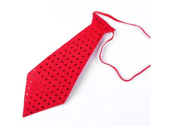 KRAWAT ŚWIĄTECZNY 25CM - Mikołaj