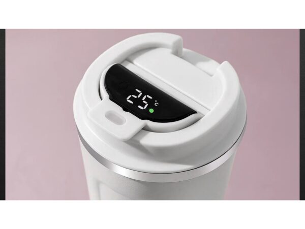 KUBEK TERMICZNY SMART LCD 300ML - biały