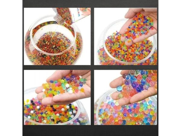 KULKI HYDROŻELOWE 50000SZT - wielokolorowy