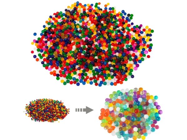 KULKI HYDROŻELOWE 50000SZT - wielokolorowy