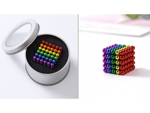 KULKI KLOCKI MAGNETYCZNE NEOCUBE 216szt. 3mm