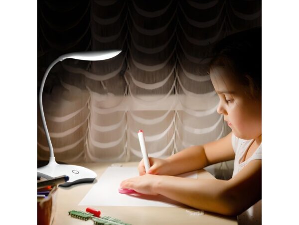 LAMPKA BIURKOWA 18 LED DOTYKOWA