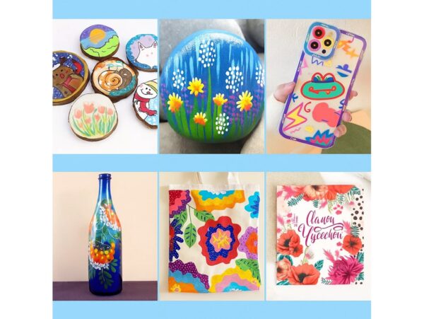 MARKERY PISAKI MAZAKI AKRYLOWE 36SZT