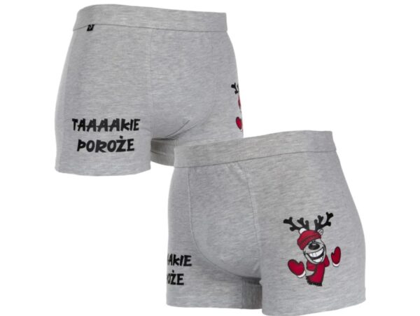 MORAJ BOKSERKI ŚWIĄTECZNE MĘSKIE - XL