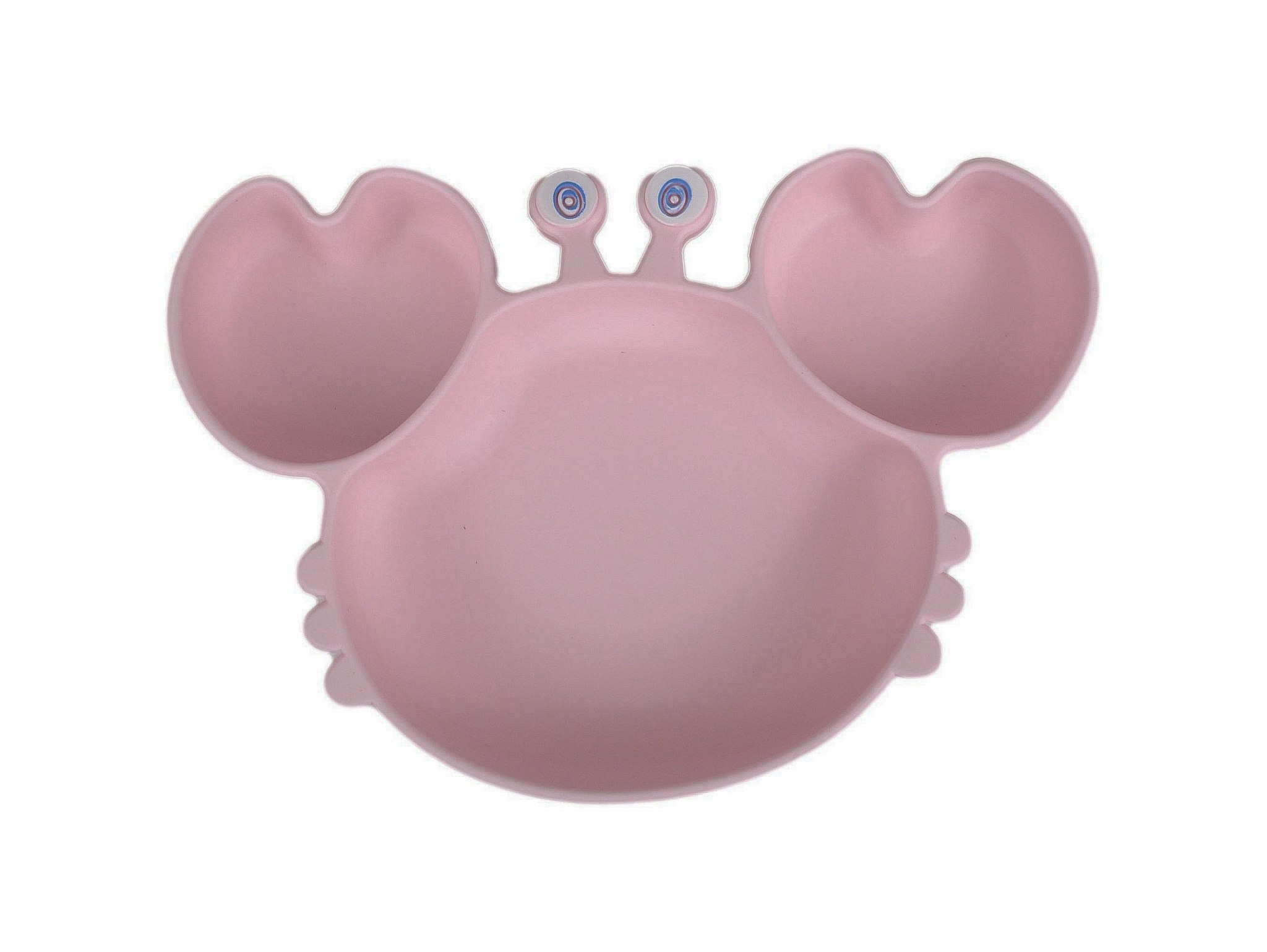 NACZYNIA SILIKONOWE DLA DZIECI DO KARMIENIA ZESTAW - brudny róż