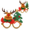 OKULARY ŚWIĄTECZNE - renifer