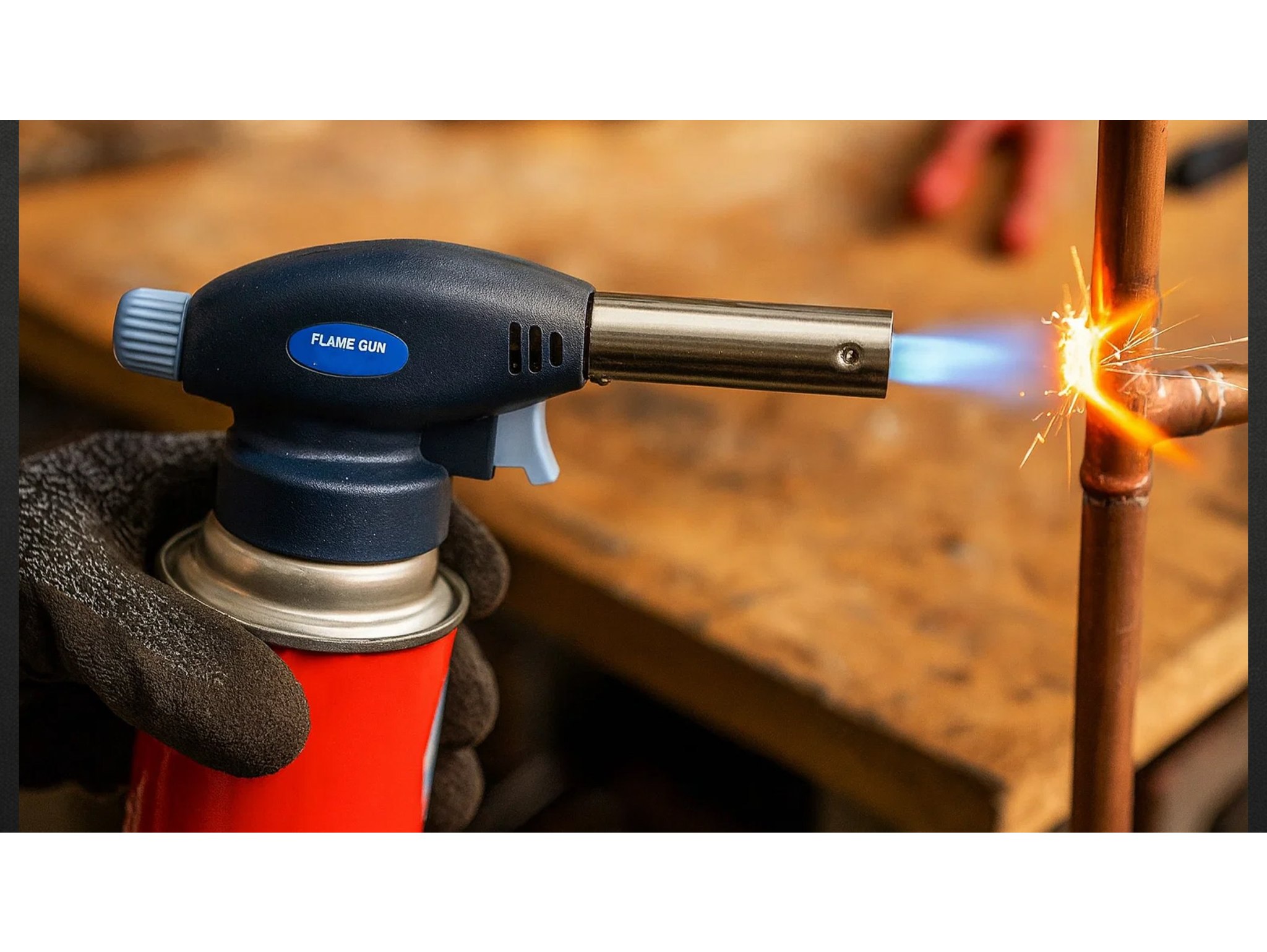 PALNIK GAZOWY LUTLAMPA AUTO ZAPŁON GAZU NA KARTUSZ