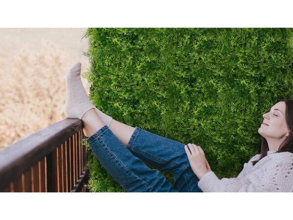 PANEL DEKORACYJNY ROŚLINNY ZIELONA ŚCIANA MATA 60x40cm