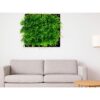 PANEL DEKORACYJNY ROŚLINNY ZIELONA ŚCIANA MATA 60x40cm