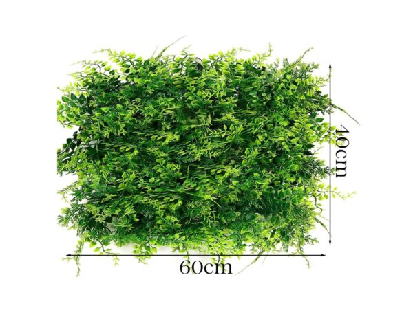 PANEL DEKORACYJNY ROŚLINNY ZIELONA ŚCIANA MATA 60x40cm