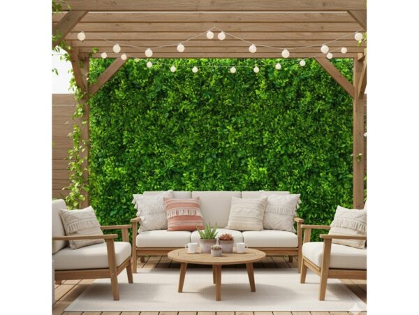 PANEL DEKORACYJNY ROŚLINNY ZIELONA ŚCIANA MATA 60x40cm