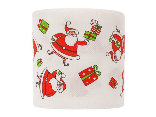 PAPIER TOALETOWY ROLKA ŚWIĄTECZNY - z Mikołajem