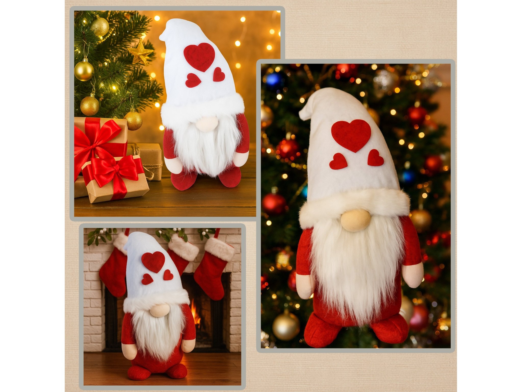 SKRZAT KRASNAL 28CM - biała czapeczka