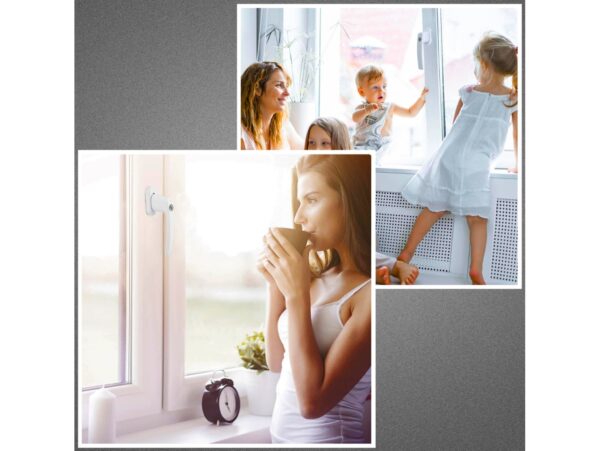 VEZO KLAMKA OKIENNA Z ZAMKIEM