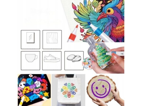 VEZO MARKERY PISAKI MAZAKI AKRYLOWE 48SZT