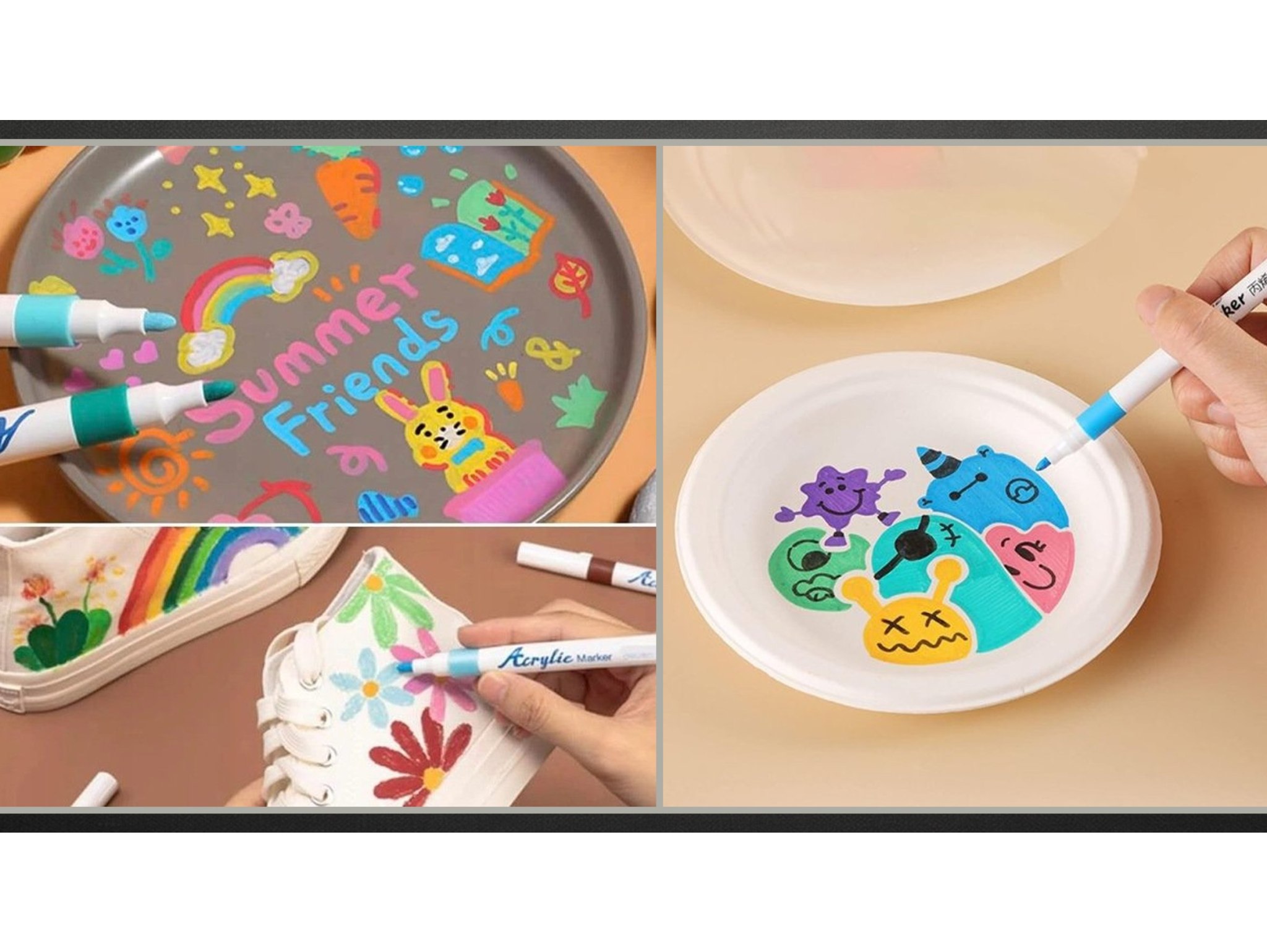 VEZO MARKERY PISAKI MAZAKI AKRYLOWE 48SZT